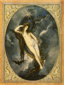  noche Obras - noche Simbolismo bíblico mitológico Gustave Moreau